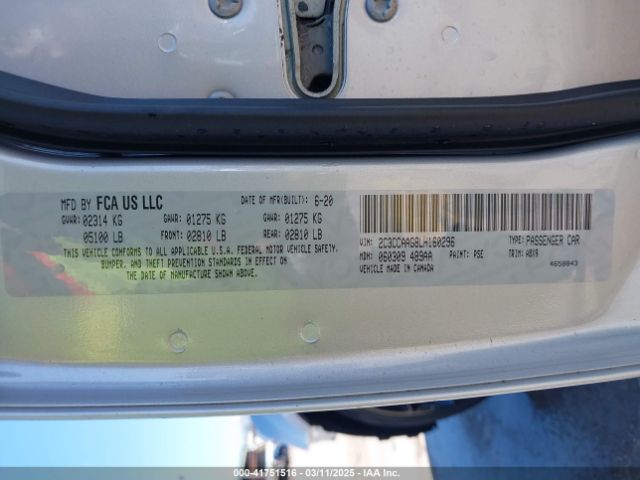 2C3CCAAG8LH160296 Chrysler 300 Touring