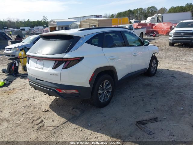 KM8JBCA15NU018979 Hyundai Tucson Hybrid Blue