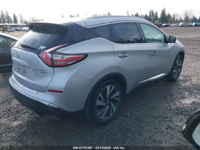 5N1AZ2MH4FN248409 Nissan Murano Platinum