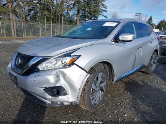 5N1AZ2MH4FN248409 Nissan Murano Platinum