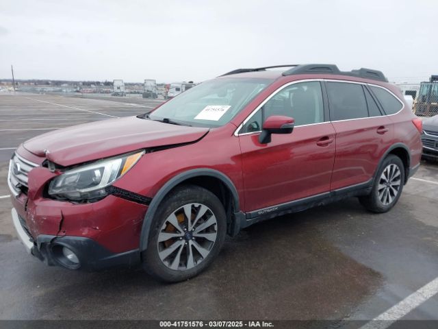 4S4BSBNC0F3316809 Subaru Outback 2.5i Limited