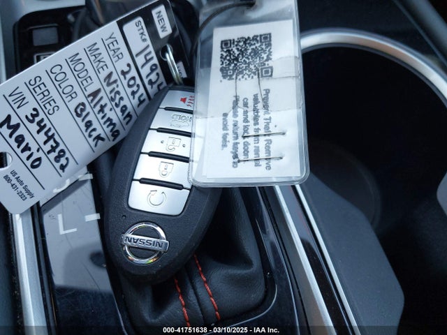 Продаж на аукціоні авто 2024 Nissan Altima Sr Fwd, vin: 1N4BL4CV3RN344782, номер лоту: 41751638