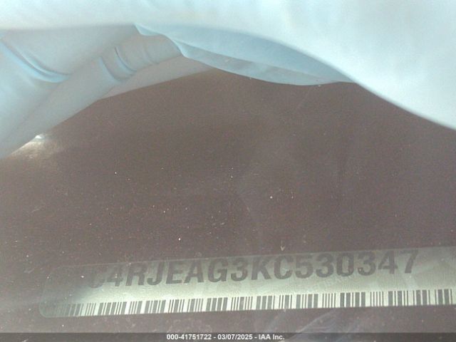 1C4RJEAG3KC530347 Jeep Grand Cherokee Altitude 4x2