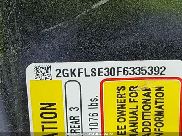 2GKFLSE30F6335392 GMC Terrain Slt-1