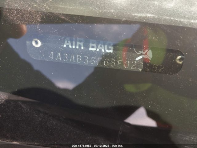 2008 MITSUBISHI GALANT 4A3AB36F68E023192 Photo 8