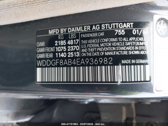 WDDGF8AB4EA936982 Mercedes-Benz C 300 Luxury 4matic/sport 4matic