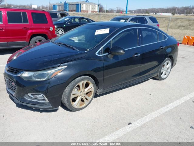 1G1BF5SM4J7136007 Chevrolet Cruze Premier Auto