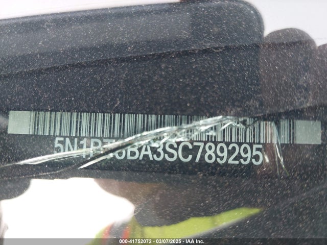 5N1BT3BA3SC789295 Nissan Rogue Sv Fwd