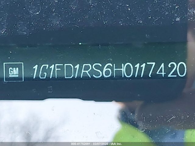 1G1FD1RS6H0117420 Chevrolet Camaro 2lt