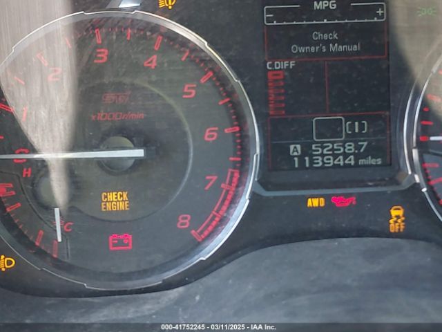 JF1VA2V61G9829778 Subaru Wrx Sti