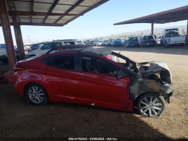 KMHDH4AE2EU144396 Hyundai ELANTRA SE