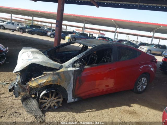 KMHDH4AE2EU144396 Hyundai ELANTRA SE