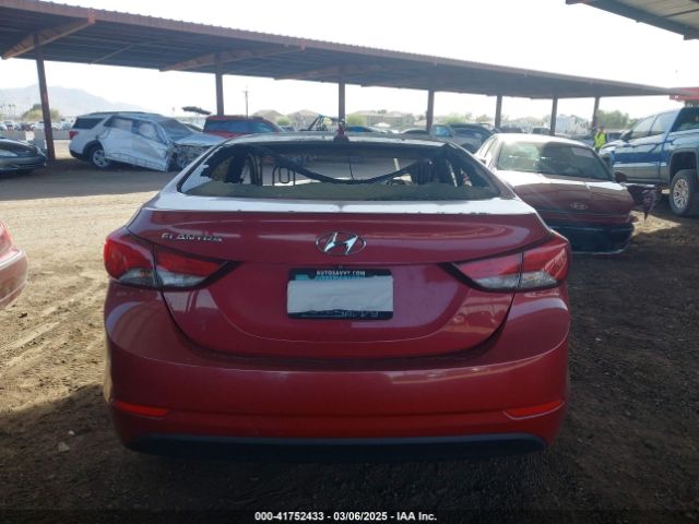 KMHDH4AE2EU144396 Hyundai ELANTRA SE