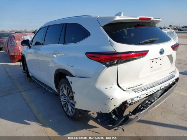 5TDFARAH3LS004075 Toyota Highlander Hybrid Platinum