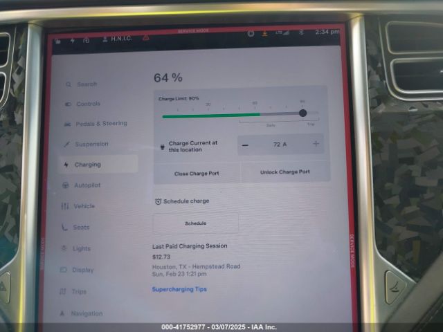 5YJXCBE49HF058120 Tesla Model X P100d