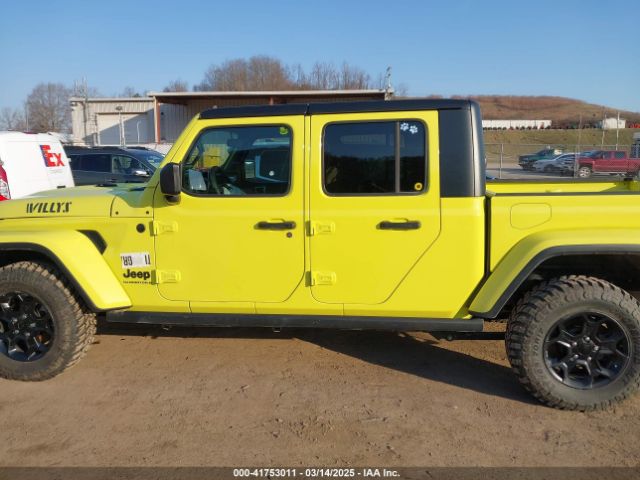 1C6HJTAG1PL556153 Jeep Gladiator Willys 4x4