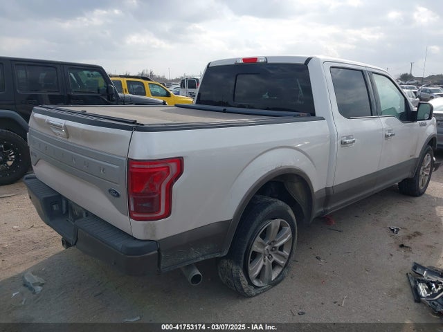 Ford F-150 Platinum 2017 1FTEW1EG0HFB70948 Image 4