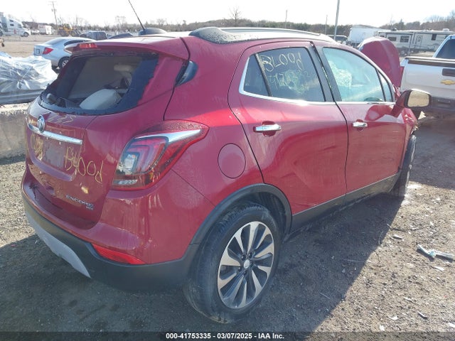 41753335 :رقم المزاد ، KL4CJGSM0KB756786 vin ، 2019 Buick Encore Awd Essence مزاد بيع