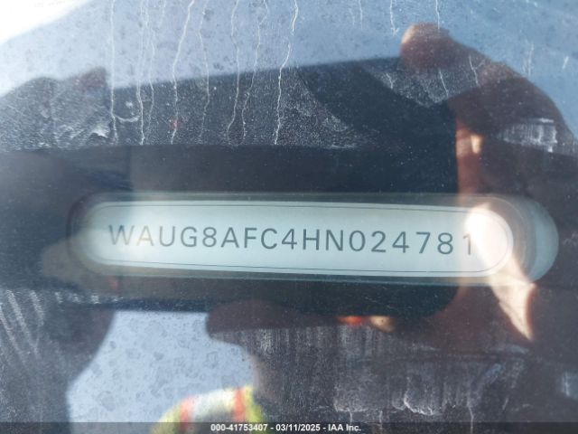 WAUG8AFC4HN024781 Audi A6 2.0t Premium