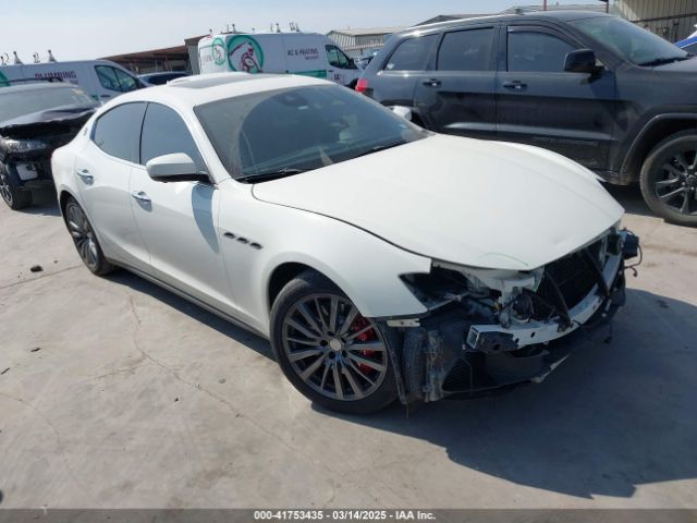 2017 MASERATI GHIBLI ZAM57RTS1H1216976