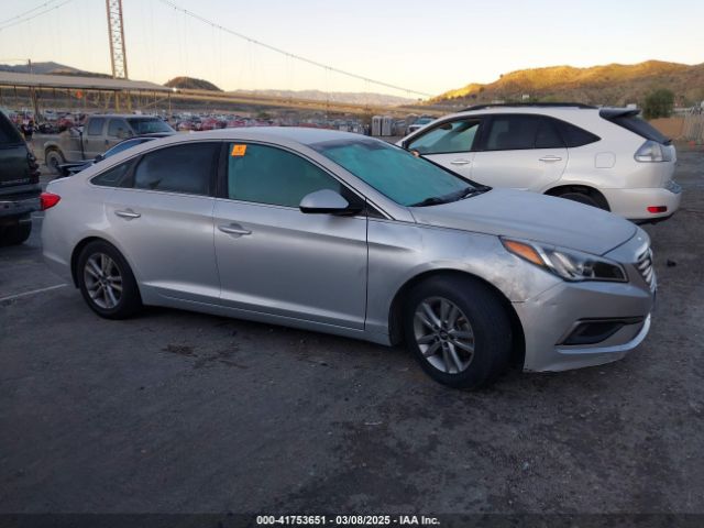 5NPE24AF3GH295280 Hyundai SONATA SE