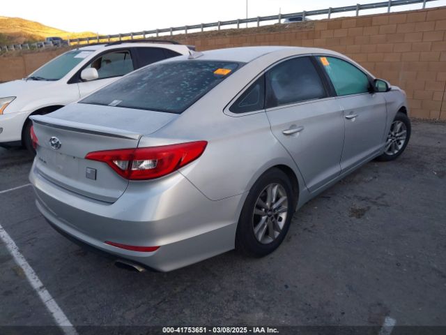 5NPE24AF3GH295280 Hyundai SONATA SE