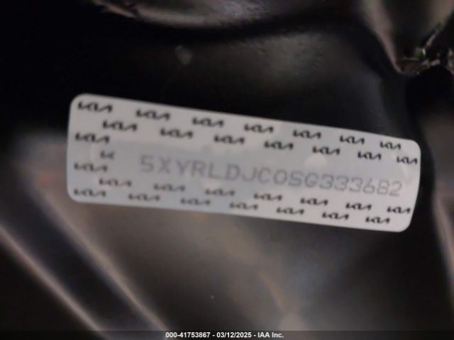 5XYRLDJC0SG333682 KIA SORENTO S