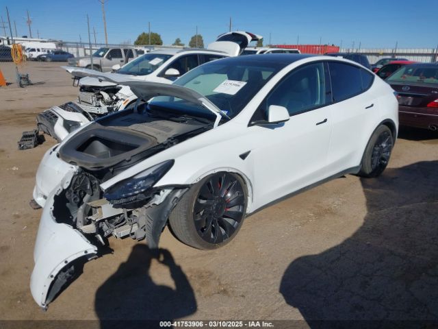 7SAYGDEF3PF761252 Tesla Model Y Performance Dual Motor All-wheel Drive