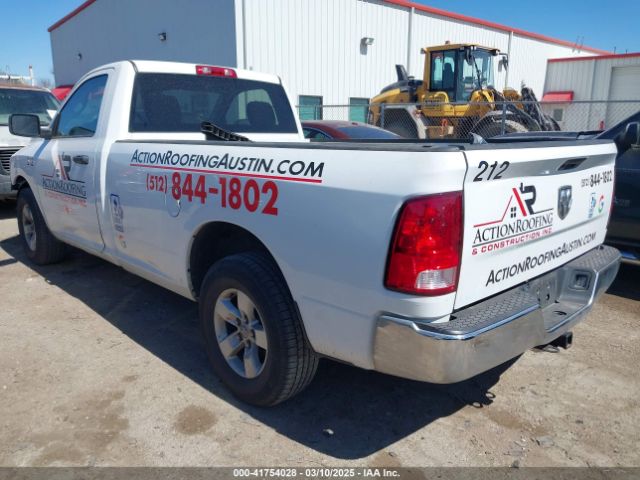3C6JR6DG5PG550876 RAM 1500 Classic Tradesman  4x2 8' Box