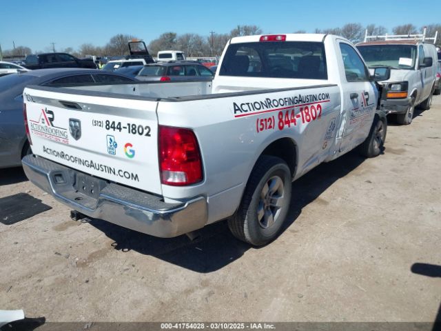 3C6JR6DG5PG550876 RAM 1500 Classic Tradesman  4x2 8' Box