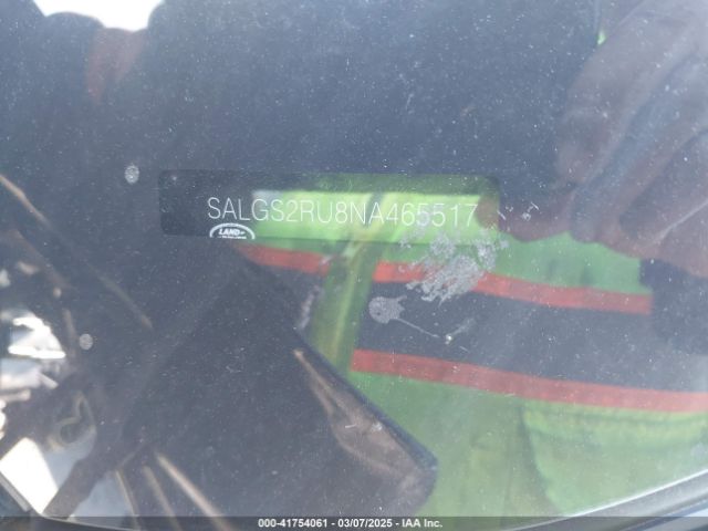 SALGS2RU8NA465517 Land Rover Range Rover Westminster