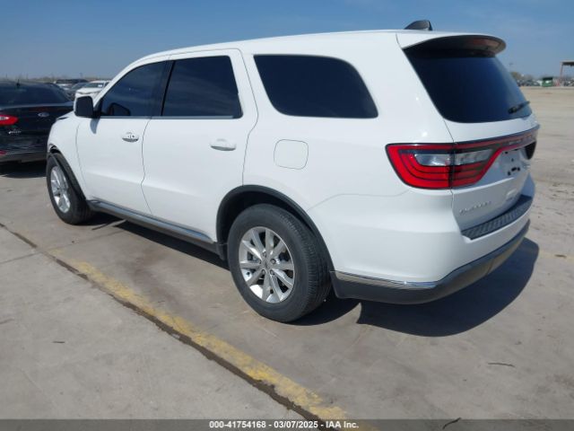 1C4RDHAG9MC659236 Dodge Durango Sxt Rwd