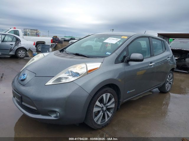 1N4AZ0CP9FC300281 Nissan Leaf Sl