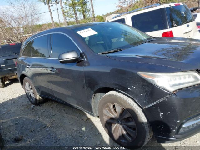5FRYD4H46FB010580 Acura Mdx Technology Package