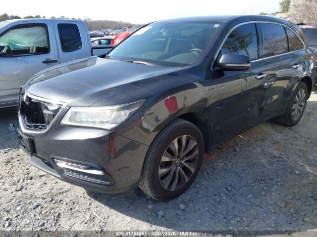 5FRYD4H46FB010580 Acura Mdx Technology Package