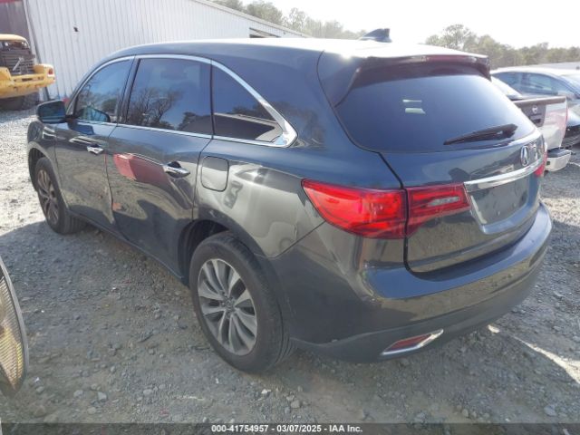 5FRYD4H46FB010580 Acura Mdx Technology Package