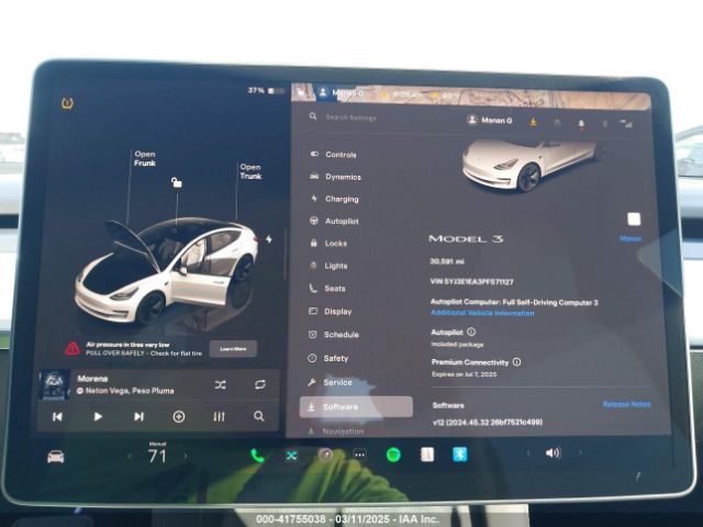 2023 TESLA MODEL 3 5YJ3E1EA3PF571127 Photo 6