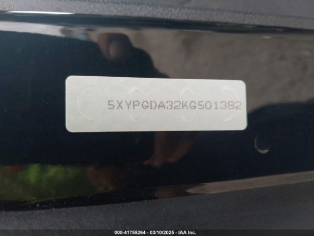 5XYPGDA32KG501382 KIA Sorento 2.4l Lx