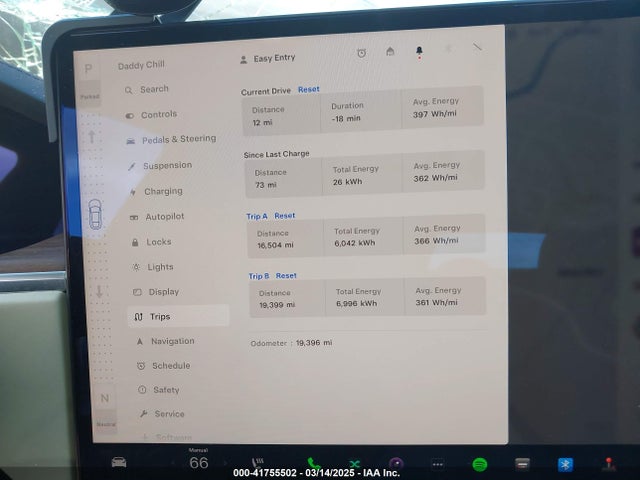 Tesla MODEL S 2022 5YJSA1E55NF483364 Image 7