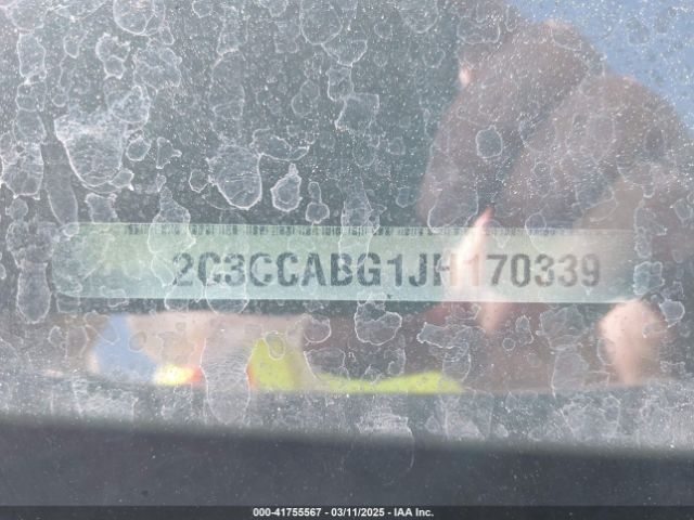 2C3CCABG1JH170339 Chrysler 300 300s
