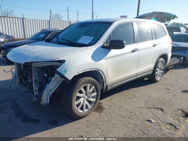 5FNYF5H19KB030890 Honda PILOT LX