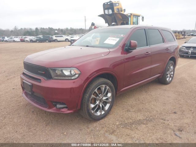 1C4RDJDG2KC780481 Dodge Durango Gt Plus Awd