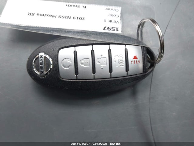 1N4AA6AVXKC384259 Nissan Maxima 3.5 Sr