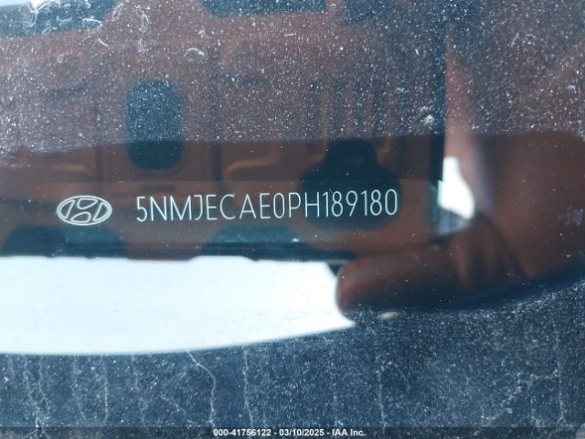5NMJECAE0PH189180 Hyundai Tucson Limited