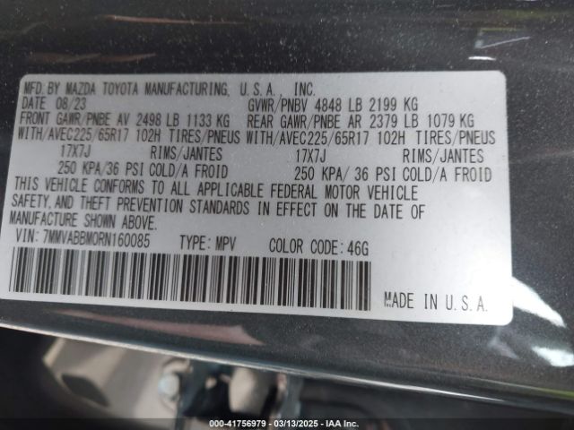 7MMVABBM0RN160085 Mazda Cx-50 2.5 S Preferred