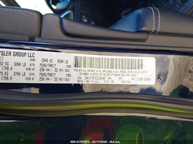1C4RJFBGXGC482471 Jeep Grand Cherokee Limited