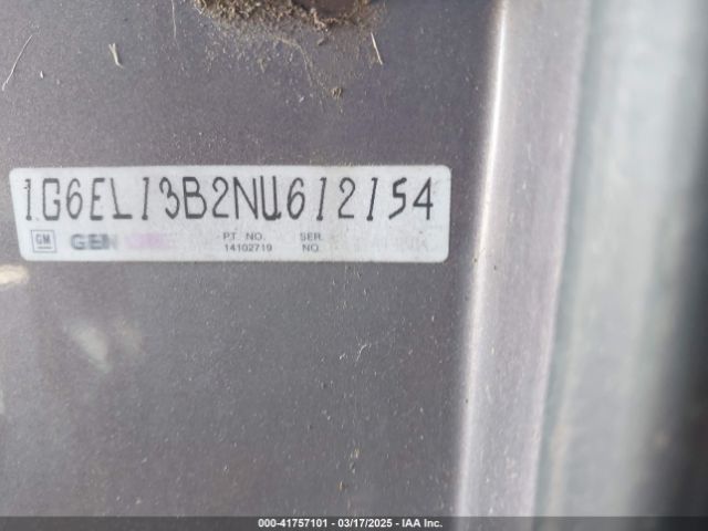 1992 CADILLAC SEVILLE 1G6EL13B2N0612154 Photo 8