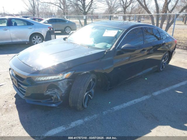 2022 HONDA ACCORD 1HGCV1F45NA073527 Photo 1