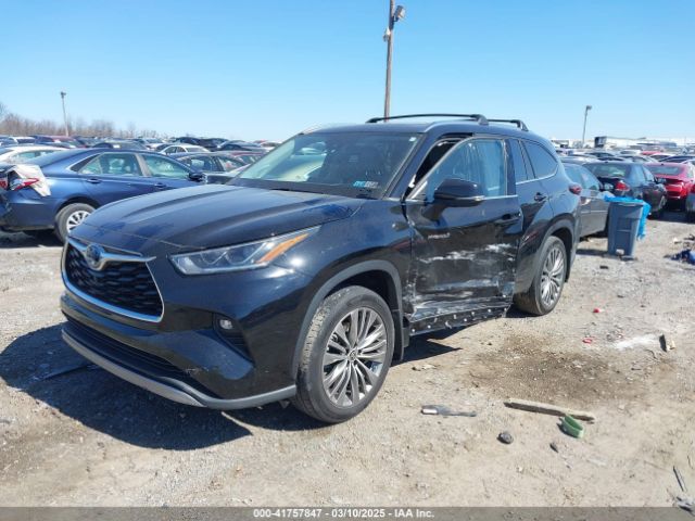 5TDEBRCH0MS039163 Toyota Highlander Hybrid Platinum