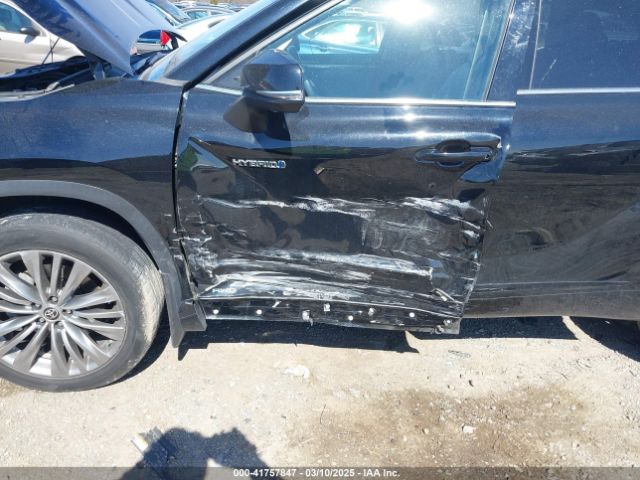 5TDEBRCH0MS039163 Toyota Highlander Hybrid Platinum